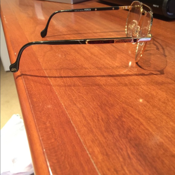 S.T. DuPont 14 karat gold eyeglasses - Picture 2 of 6